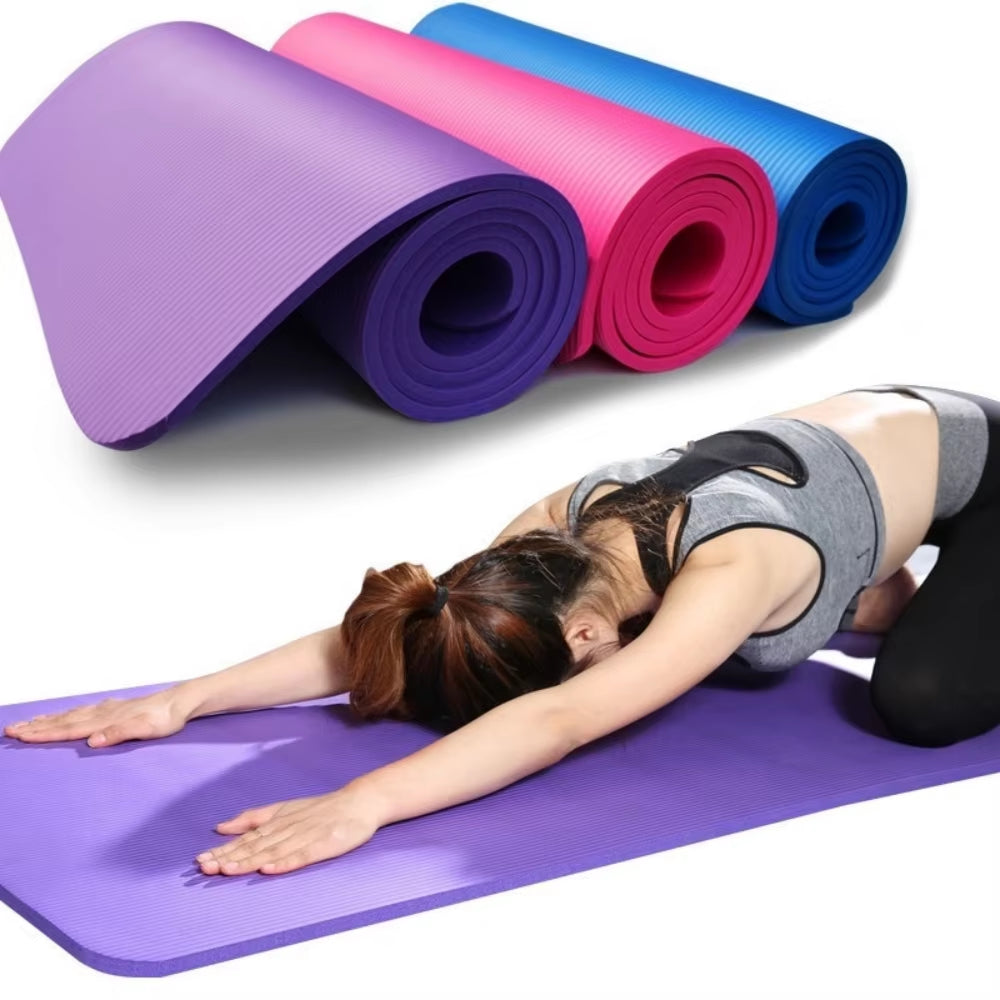 Yoga Mat Anti-Skid Sports Fitness Mat 3MM-6MM Thick EVA Comfort Foam Yoga Matt for Exercise Yoga and Pilates Gymnastics Mat