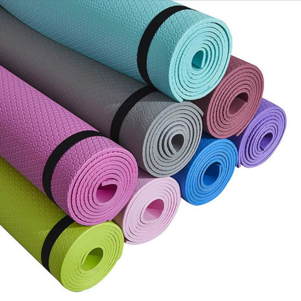 Yoga Mat Anti-Skid Sports Fitness Mat 3MM-6MM Thick EVA Comfort Foam Yoga Matt for Exercise Yoga and Pilates Gymnastics Mat